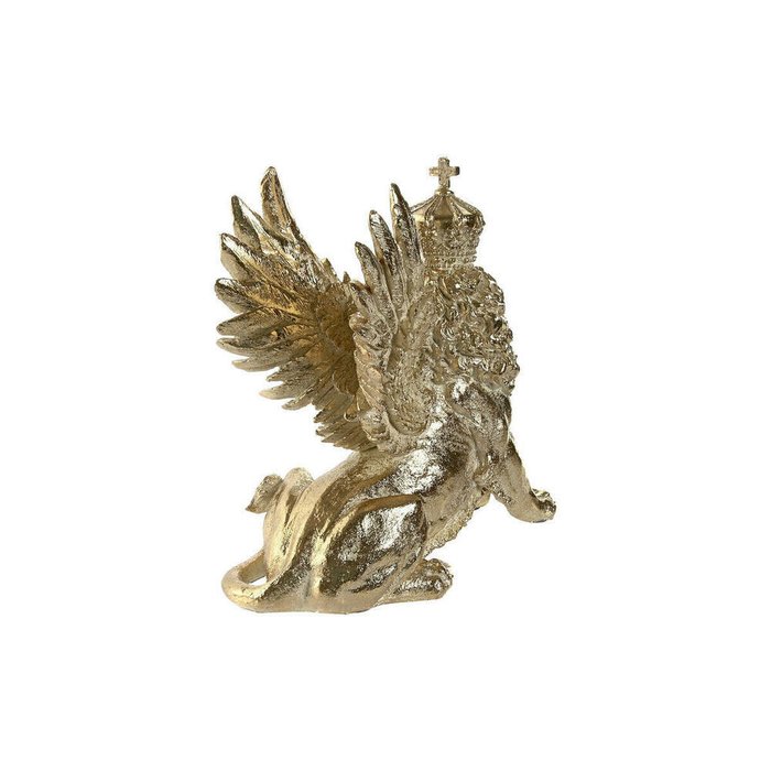 Декоративная фигура Позолоченный Лев 20 x 10,5 x 17,5 cm 29 x 13 x 25 cm (2 штук) - купить Фигуры и статуэтки по цене 7392.0