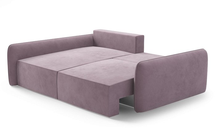 Угловой диван-кровать Софт лилового цвета левый - лучшие Угловые диваны в INMYROOM Угловой диван-кровать Софт лилового цвета левый - лучшие Угловые диваны в INMYROOM