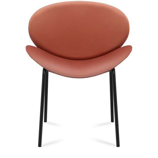 Стул Chamberi кораллового цвета - купить Обеденные стулья по цене 8990.0