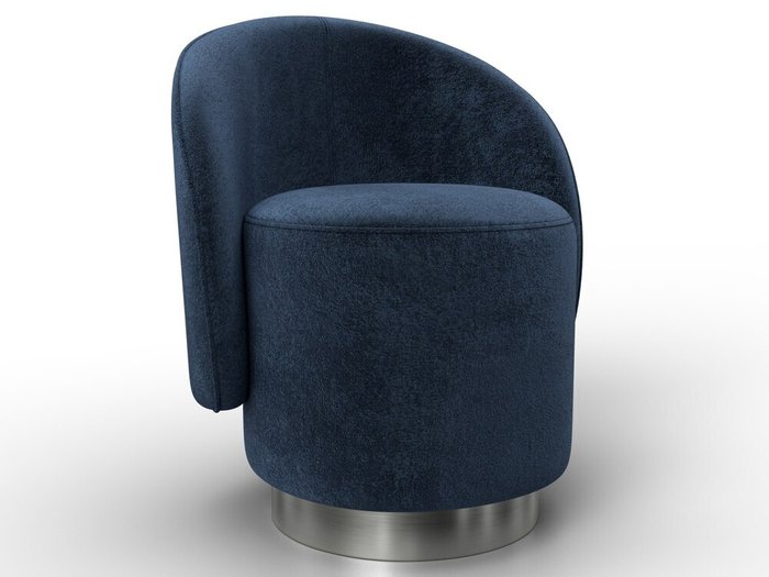 Кресло Лига-108 темно-синего цвета