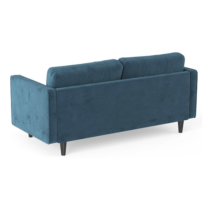 Трехместный диван Scott ST голубой - лучшие Прямые диваны в INMYROOM