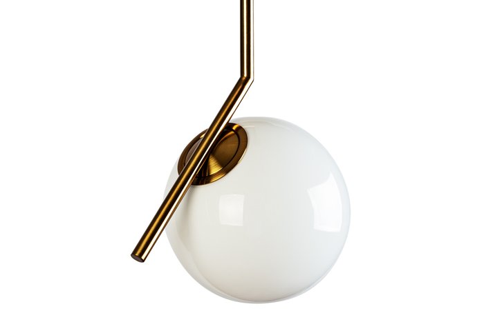 Подвесной светильник Шар с белым плафоном - купить Подвесные светильники по цене 15120.0