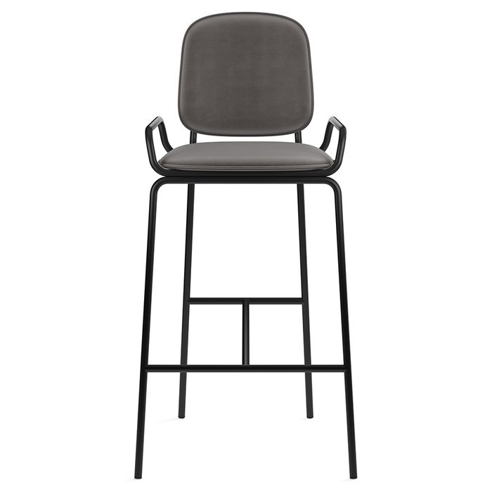 Стул барный Ror серого цвета - купить Барные стулья по цене 19900.0