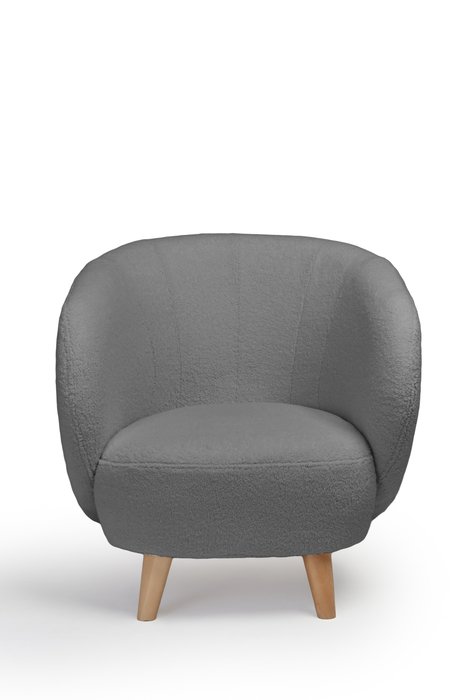 Кресло Мод серого цвета - купить Интерьерные кресла по цене 22120.0
