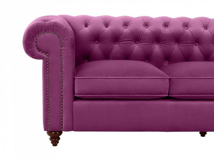 Диван Chester Classic пурпурного цвета  - лучшие Прямые диваны в INMYROOM