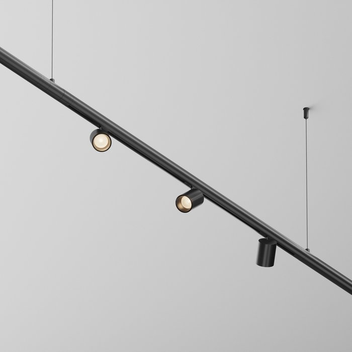 Шинопровод накладной/подвесной Technical CA012-TRX-900-B Accessories for system Shelf Модульная система освещения Shelf - лучшие Шинопровод в INMYROOM