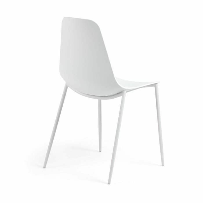 Стул Wassu белого цвета - лучшие Обеденные стулья в INMYROOM