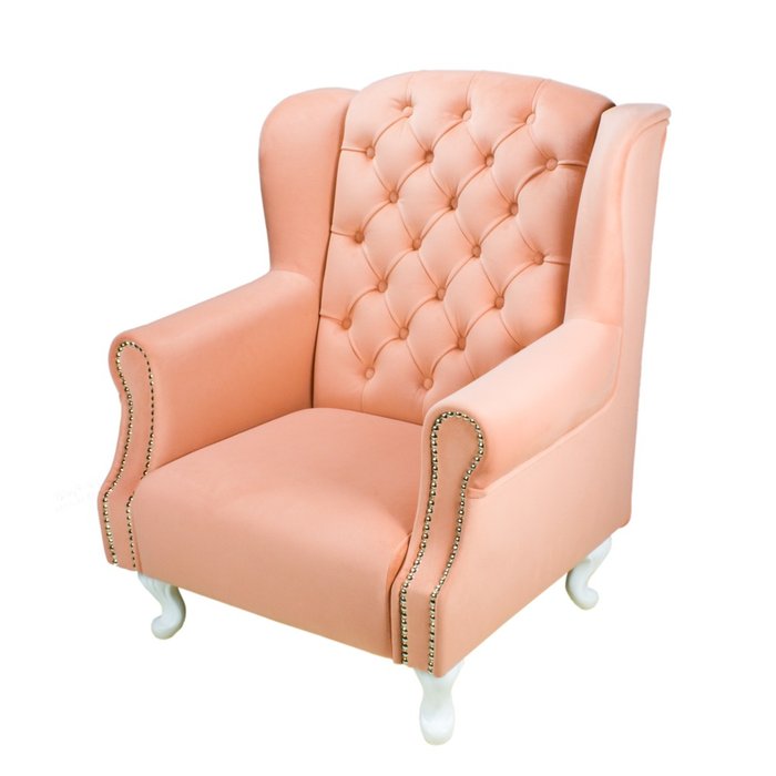Кресло Lord детский розового цвета