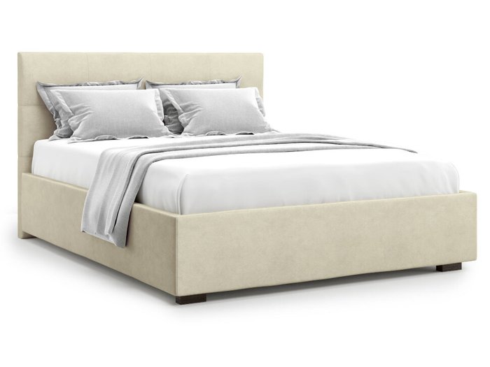 Кровать Garda 160х200 бежевого цвета с подъемным механизмом  - купить Кровати для спальни по цене 37000.0