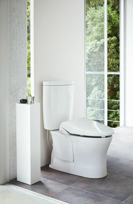 Подставка для туалетной бумаги Slim Tower белого цвета - лучшие Держатели для туалетной бумаги в INMYROOM