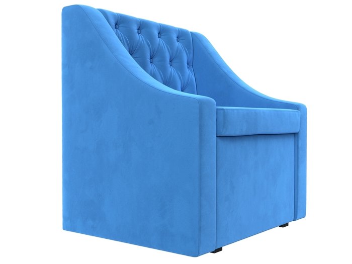 Кресло Мерлин с ящиком голубого цвета - лучшие Интерьерные кресла в INMYROOM