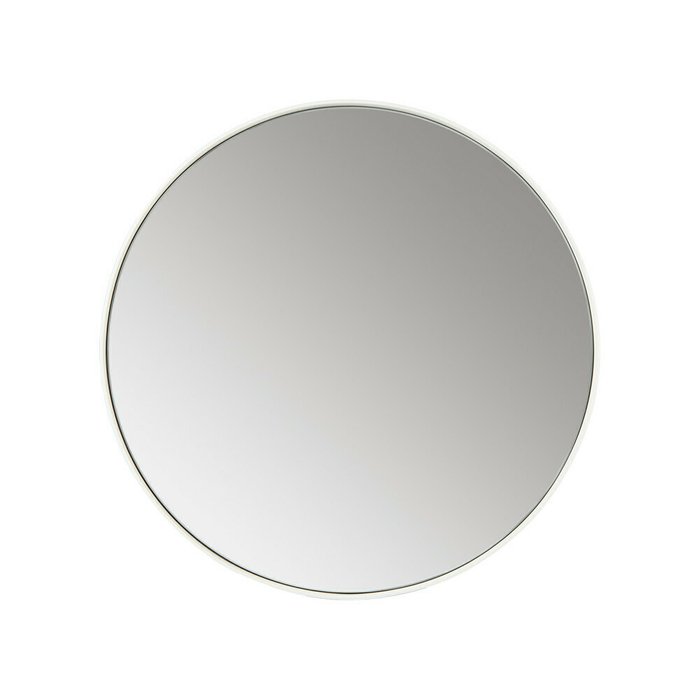 Зеркало настенное Орбита М белого цвета