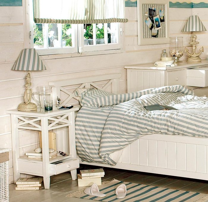 Кровать Бретань белого цвета 180х200  - лучшие Кровати для спальни в INMYROOM