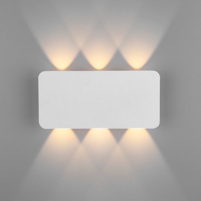 Настенный светодиодный светильник Angle LED 40138/1 LED белый - лучшие Бра и настенные светильники в INMYROOM