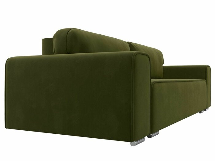 Диван-кровать Лига 029 зеленого цвета - лучшие Прямые диваны в INMYROOM