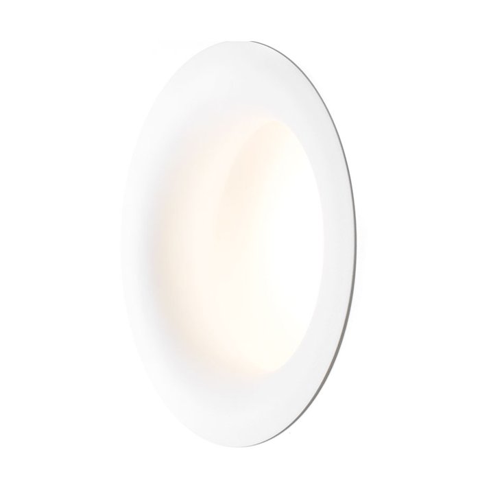 Встраиваемый светильник Modular Cake White из металла белого цвета - лучшие Встраиваемые споты в INMYROOM