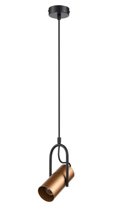 Подвесной светильник Pacifico черно-золотого цвета - купить Подвесные светильники по цене 3450.0