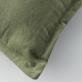 Чехол на подушку Lisette зеленого цвета - купить Чехлы для подушек по цене 2790.0