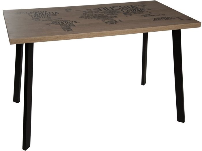 Стол Бремор коричневого цвета - лучшие Обеденные столы в INMYROOM