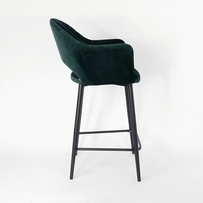 Барный стул Белладжио Нью темно-зеленого цвета - лучшие Барные стулья в INMYROOM