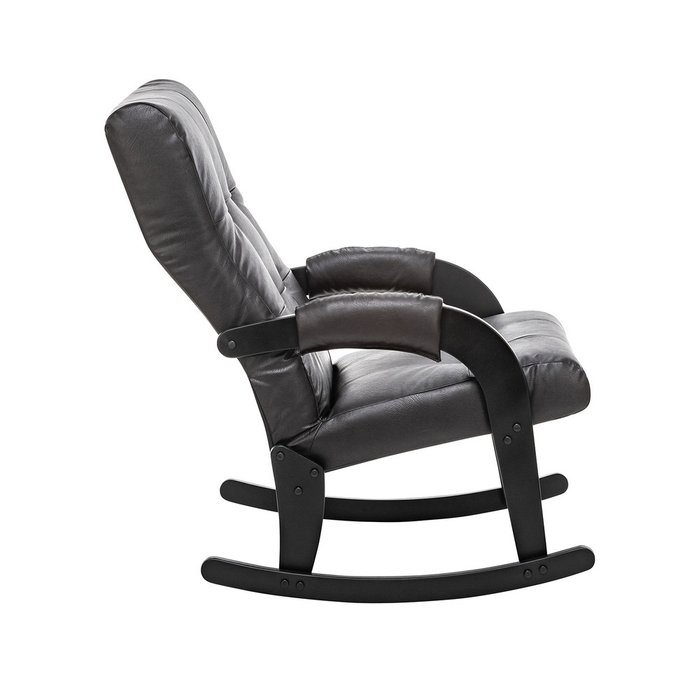 Кресло-качалка Спринг темно-коричневого цвета - лучшие Интерьерные кресла в INMYROOM