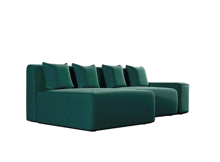 Диван-кровать Portu зеленого цвета - купить Угловые диваны по цене 135789.0