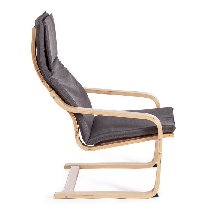 Кресло Biensdorf серо-бежевого цвета - купить Интерьерные кресла по цене 9180.0