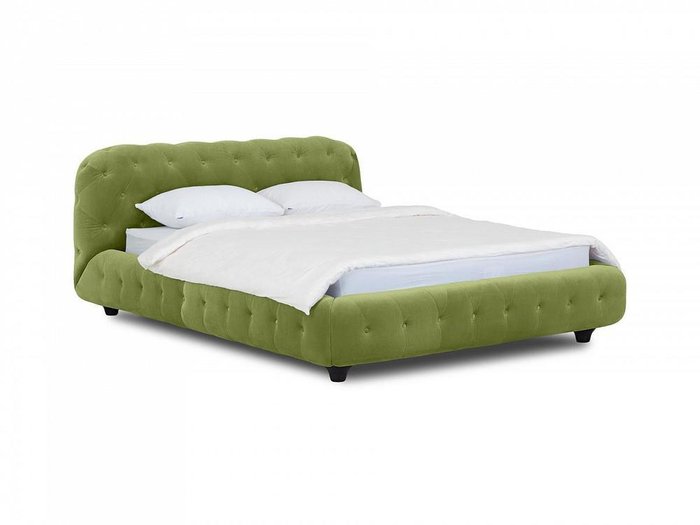 Кровать Cloud зеленого цвета 160х200