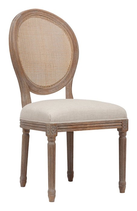 Стул с мягкой обивкой Vintage French Round  - лучшие Обеденные стулья в INMYROOM