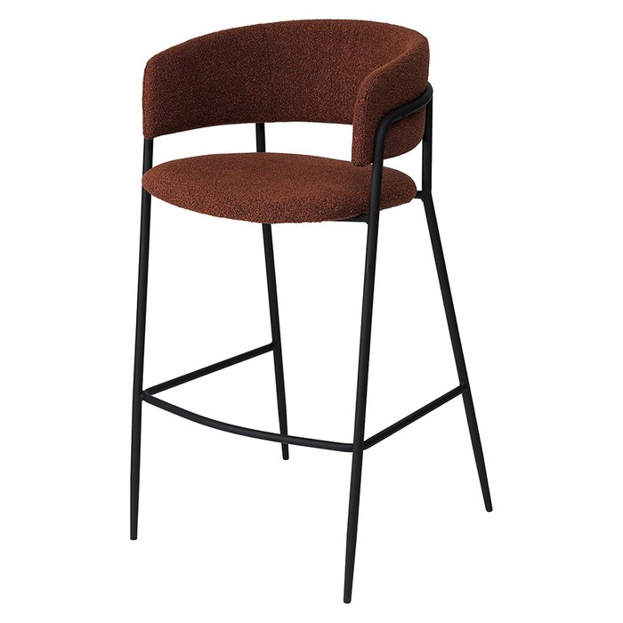 Барный стул Helning терракотового цвета
