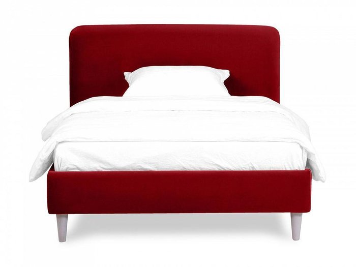 Кровать Prince Philip L 120х200 бордового цвета  - лучшие Кровати для спальни в INMYROOM
