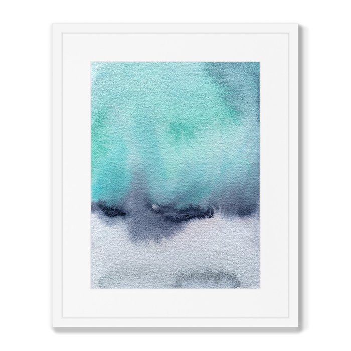 Репродукция картины в раме The winter skyscape - купить Картины по цене 8199.0