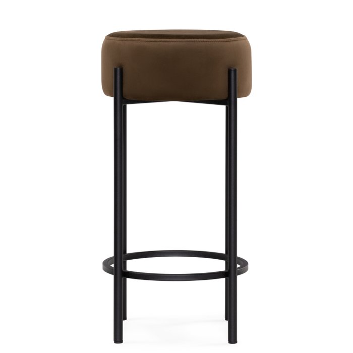 Барный табурет Сайпл коричневого цвета - купить Барные стулья по цене 3990.0