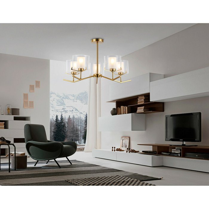Светильник потолочный Ambrella High Light LH57007 - купить Подвесные люстры по цене 21990.0