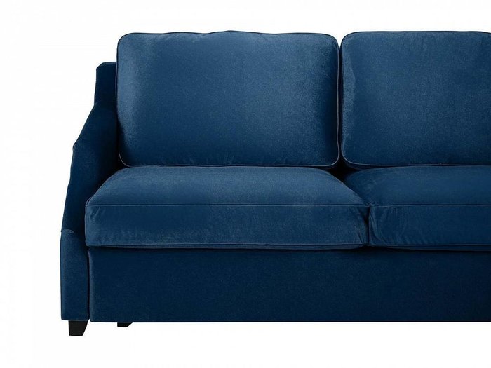 Диван-кровать трёхместный Windsor с молдингом синего цвета - лучшие Прямые диваны в INMYROOM