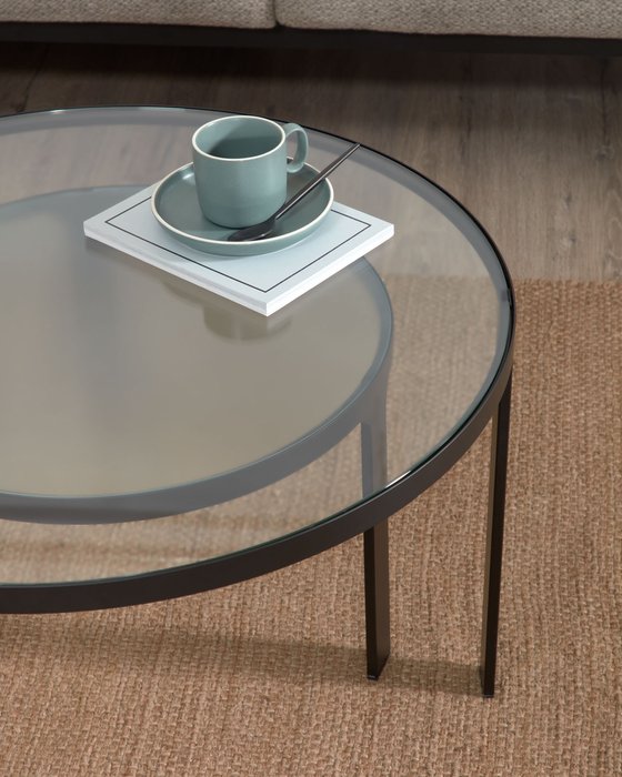 Набор столиков Oni с круглыми столешницами - купить Кофейные столики по цене 69990.0
