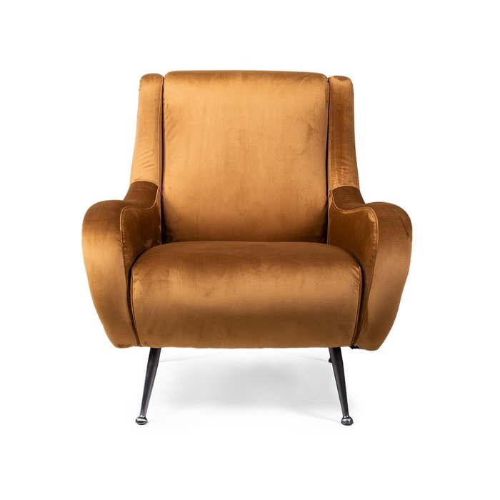 Кресло Tylsa коричневого цвета - лучшие Интерьерные кресла в INMYROOM