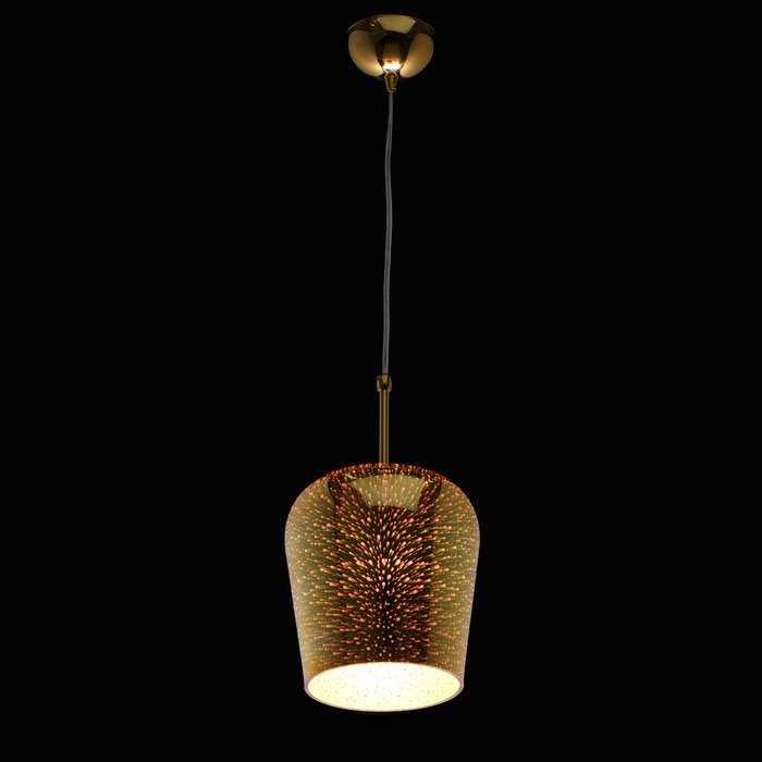 Подвесной светильник Фьюжн золотого цвета - лучшие Подвесные светильники в INMYROOM