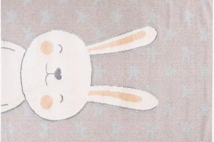 Ковер детский Rabbit 120х180 бежевого цвета