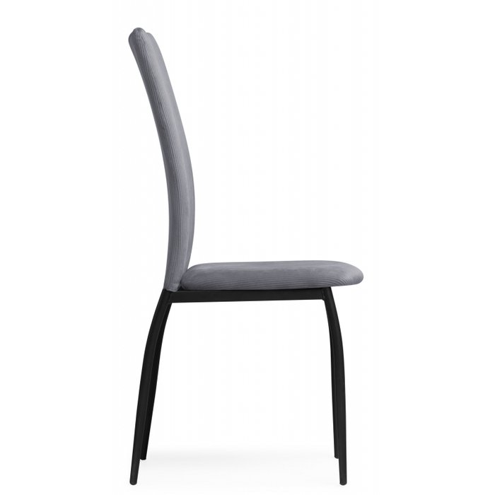 Стул Tod серо-черного цвета - лучшие Обеденные стулья в INMYROOM