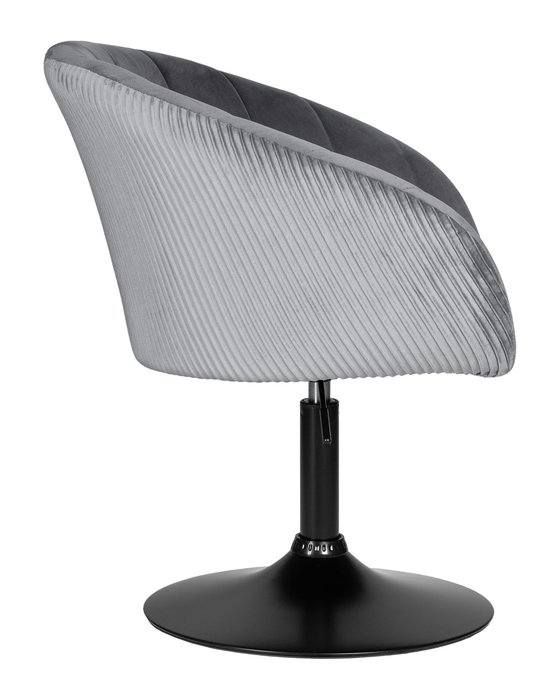 Кресло дизайнерское Edison серого цвета - лучшие Интерьерные кресла в INMYROOM