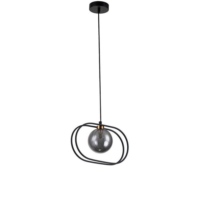 Подвесной светильник Spazio серо-черного цвета - купить Подвесные светильники по цене 5750.0
