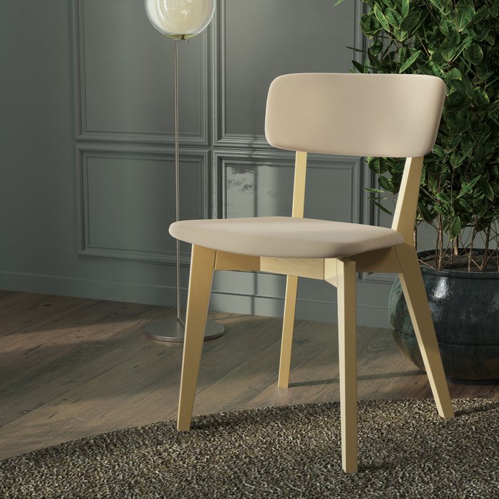 Стул Ливорно бежевого цвета - купить Обеденные стулья по цене 5990.0