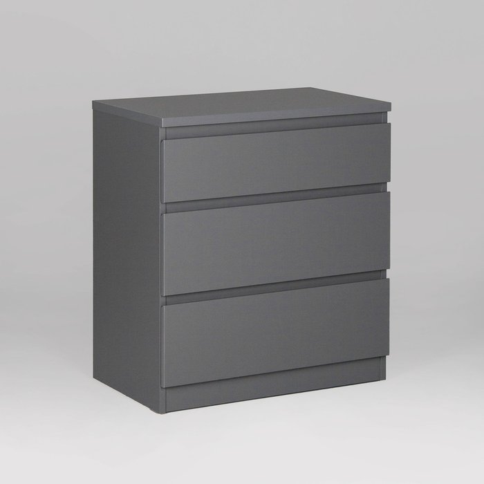 Комод Кастор серого цвета