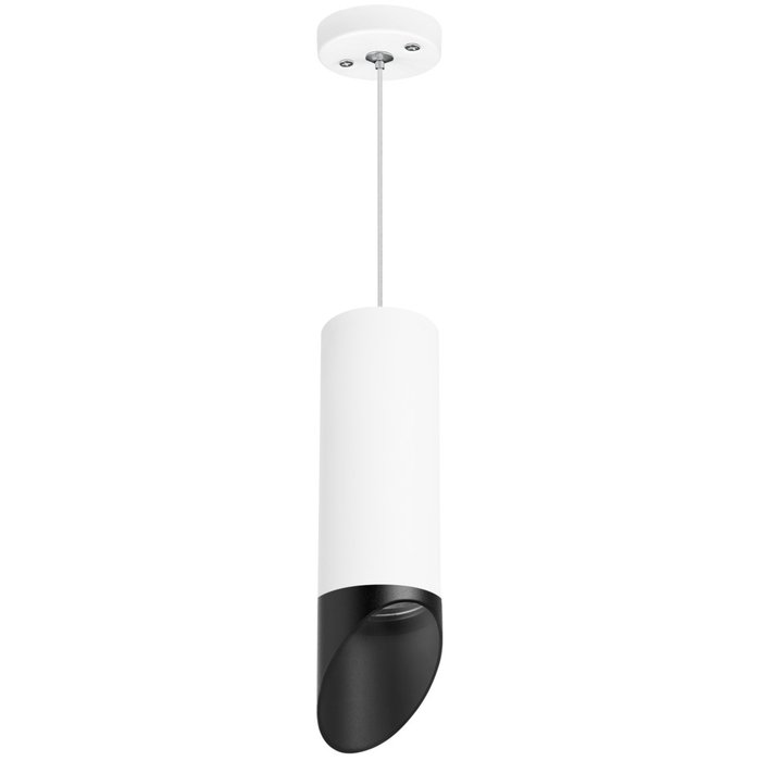 Подвесной светильник Rullo бело-черного цвета - купить Подвесные светильники по цене 2614.0