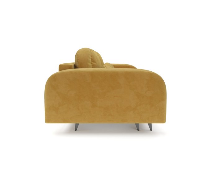 Прямой диван-кровать Цюрих желтого цвета - лучшие Прямые диваны в INMYROOM