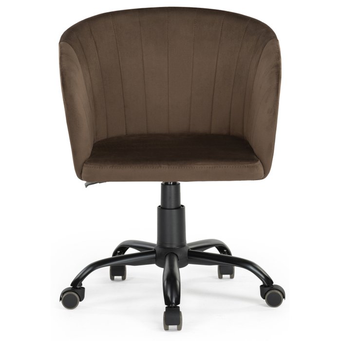 Стул офисный Тибо коричневого цвета - купить Офисные кресла по цене 10690.0