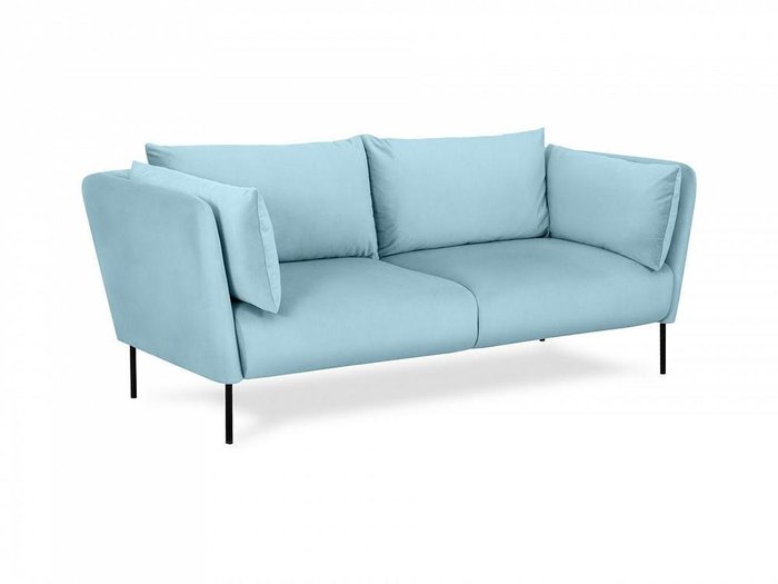 Диван Copenhagen голубого цвета - купить Прямые диваны по цене 81540.0