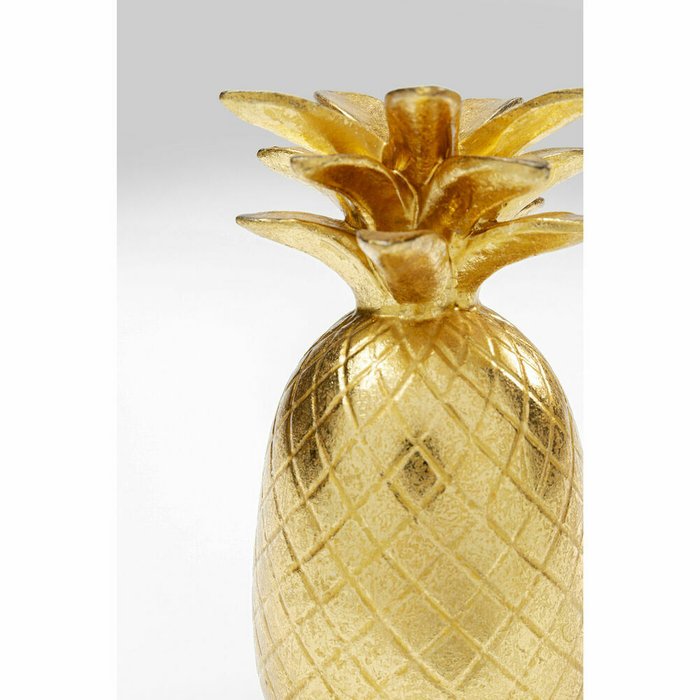 Статуэтка Pineapple золотого цвета - лучшие Фигуры и статуэтки в INMYROOM