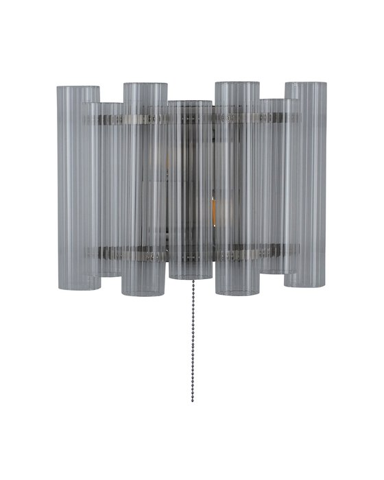 Бра  Monte V10778-2W прозрачно-серого цвета